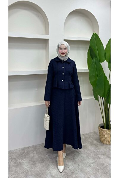 lurex moda Shanel Fabric Skirt Suit
