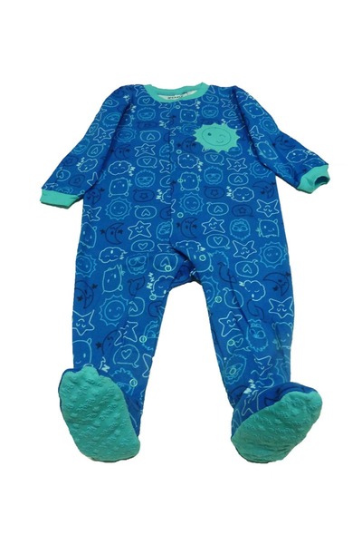 Pekkle Baby jumpsuit / one-piece pajamas with sun print Z101