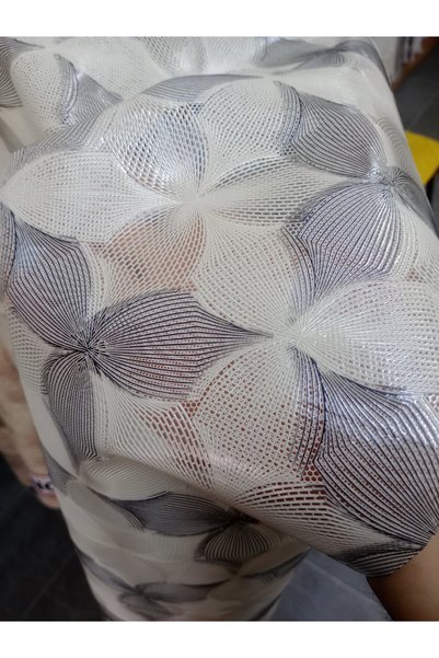 Düzgün desen Tablecloth Oilcloth with Lace Appearance
