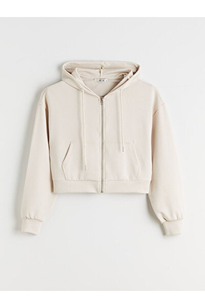 LC Waikiki Quality Parts from Celebi Store |   Hooded Women's Zippered Sweatshirt