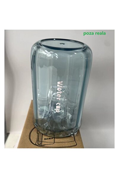 Flippy 2 in 1 Holder, Cup and Toothbrush Holder, Flippy, Plastic, 10.4 x 7.3 x 7.3 cm, Blue