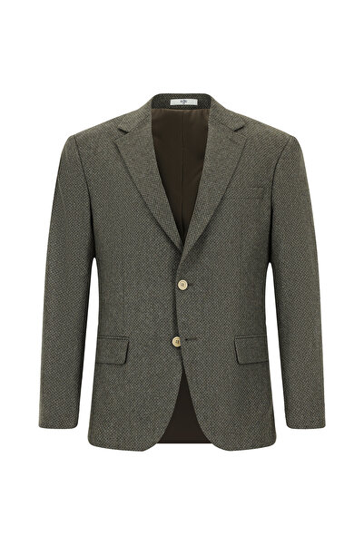 Kiğılı Woolen Classic Patterned Jacket