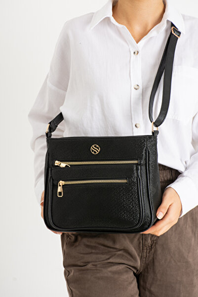 Sanmorris 1399 4 Compartment Crossbody Bag