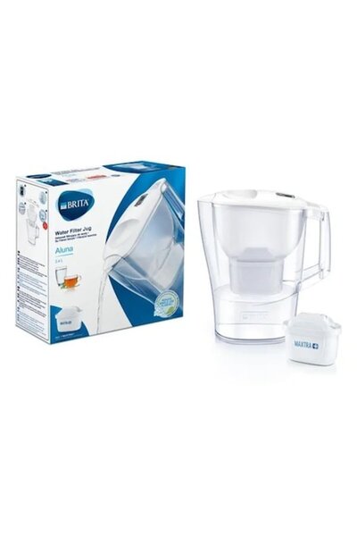 BRITA Aluna Water Filter Pitcher (BRH1039267), White
