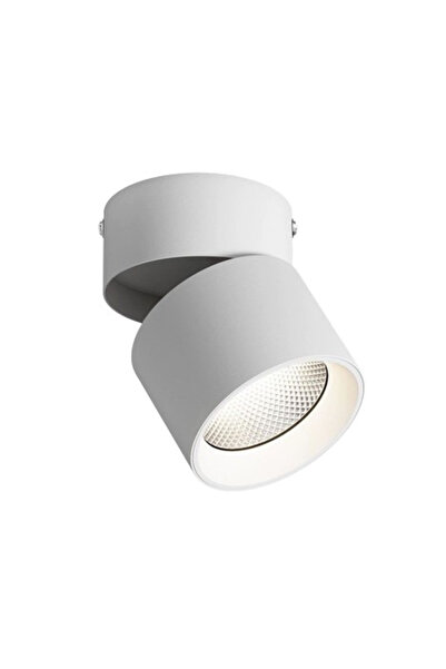 RFAN Spot LED, Montare la suprafață, Reglabil, Lumină caldă, 3000K, 10W, Alb