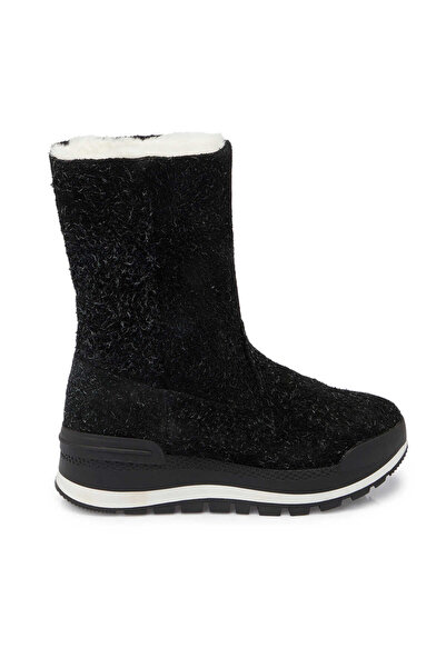 Tergan Black Genuine Leather Women's Casual Boots - K24K1Bt67520-A23