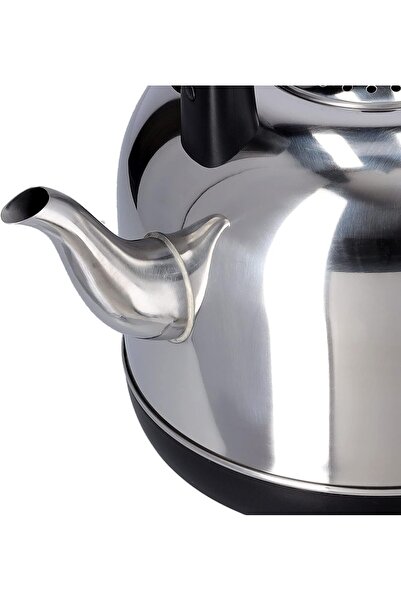 Geepas Stainless Steel Electric Kettle GK38025, 4.2 L, Chrome/Silver