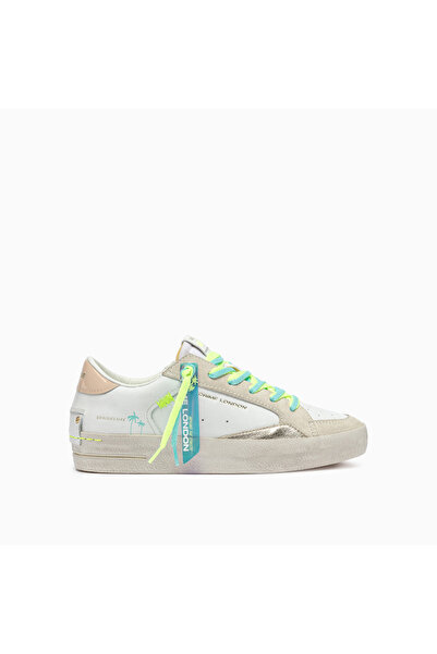 Crime London Women's / Girls' Sneaker (Casual) 20102Pp7.10 Sk8 Deluxe C08L White