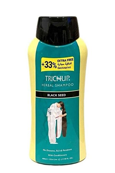 Trichup Herbal Shampoo Black Seed 532 ml (400 + 132 ml free)
