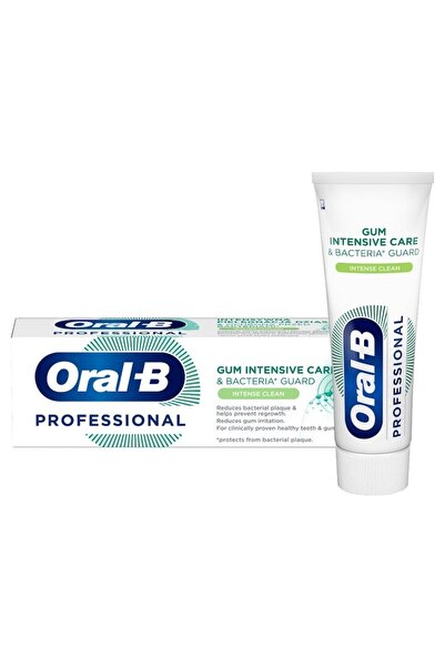 Oral-B Professional Gum Intensive Care & Bacteria Guard Intense Clean Toothpaste, 75 ml