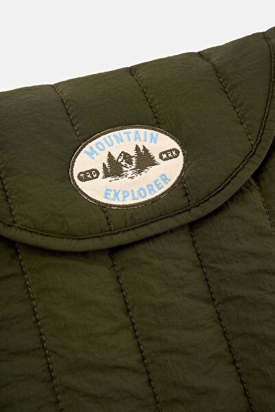 WWF Market Θήκη Laptop Mountain Explorer Puffer - Χακί