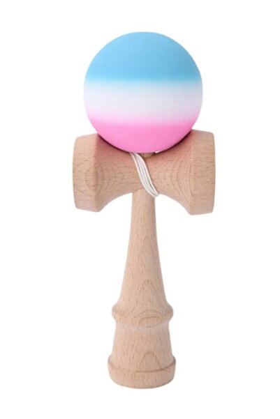 OEM Kendama profesională, lemn, 18 cm, joc de îndemânare, model gradient