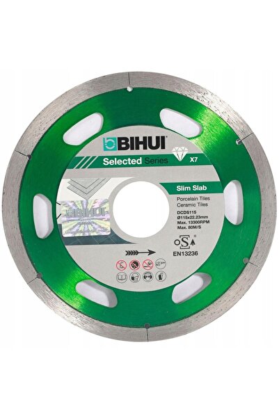 Other Disc de tăiat plăci ceramice segmentat îngust BIHUI 115 mm DCDS115