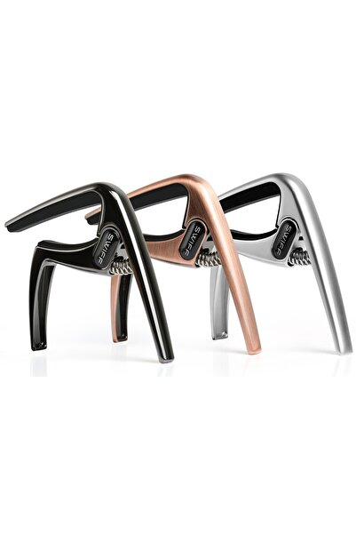 Swiff K8-CBK Klasik Gitar Kaposu ( Siyah ) Patent Zinc Alloy Ergonomic Guitar...