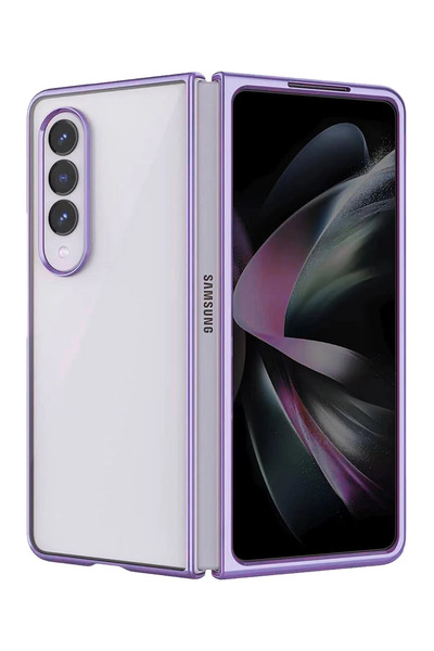 NewFace Nrtmsa Samsung Galaxy Z Fold 4 Case Fold Element Cover (154555) - Purple