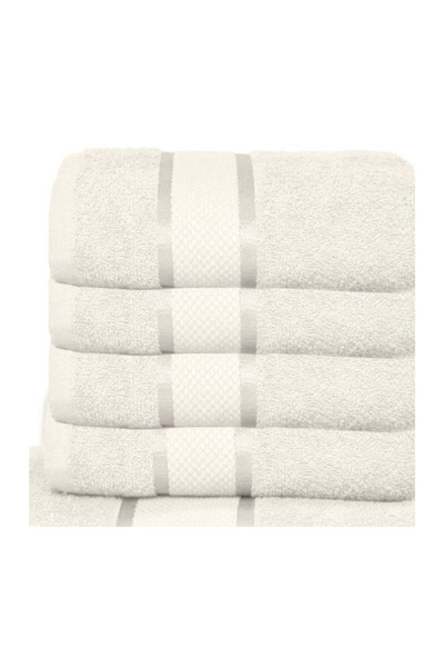 Truva Grup Set of 5 Seren Towels - 100% Cotton, 400 g/sqm, 5x 50x90