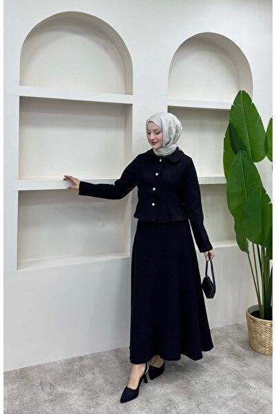 lurex moda Shanel Fabric Skirt Suit