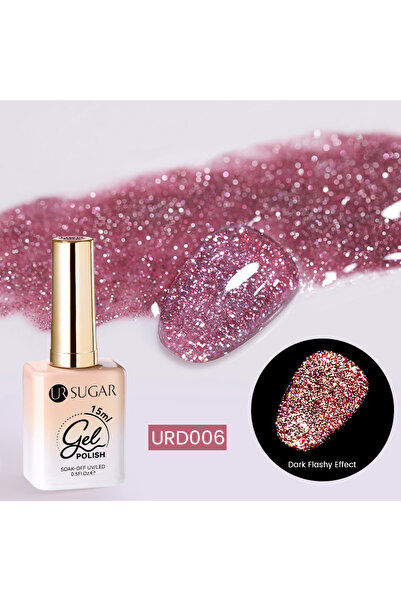 Born Pretty UR Sugar Glitter Reflective Gel/Yansıtıcı Simli Kalıcı Oje (URD06...