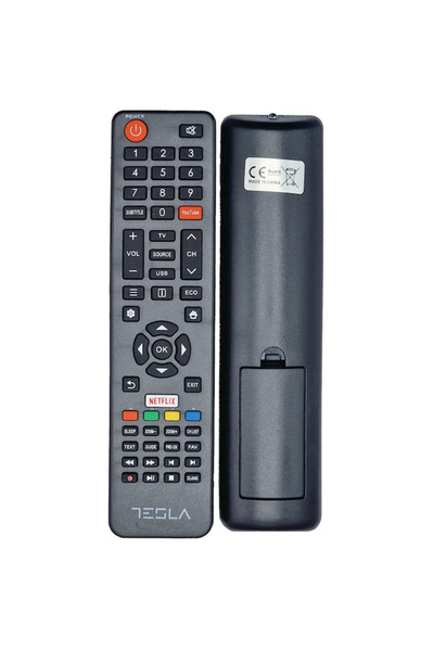 KNTECH Tesla remote control, with YouTube and Netflix buttons, batteries included
