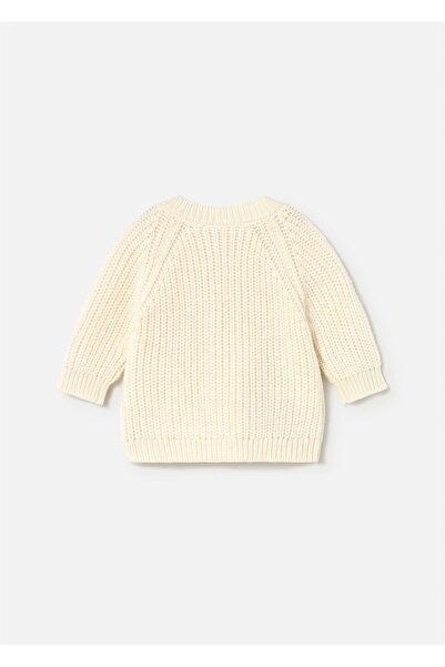 MAYORAL Baby Knitted Cardigan Cream 2339