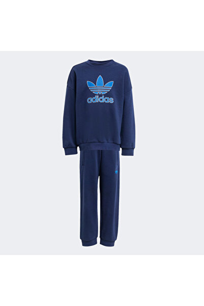 adidas Cre Set Çocuk Lacivert Eşofman Takımı