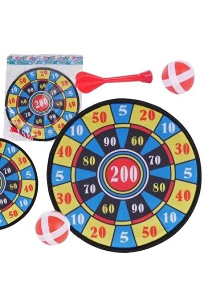 MAKSIK Darts cu velcro, minge și darts, Maksik, colorat, 28 cm, set complet