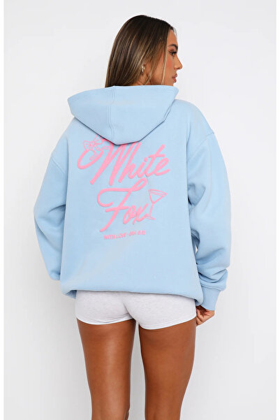 Flaubert KADIN BASKILI SWEATSHIRT 3 İPLİK OVERSİZE 111