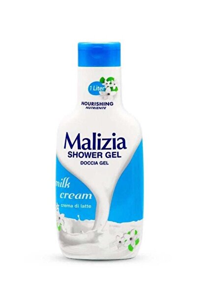 Malizia جل استحمام بكريمة الحليب 1000 مل