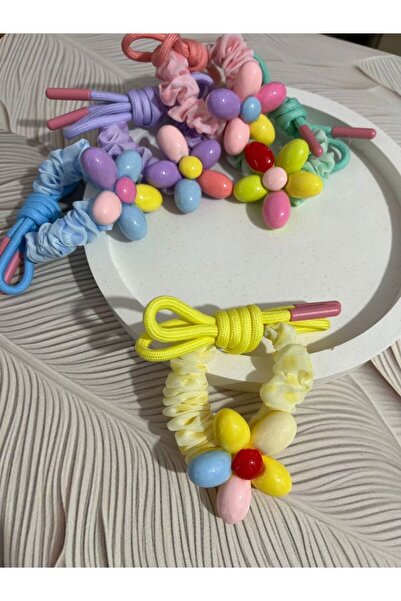 EyER Shoping Cataramă de legare cu margarete colorate de calitate VIP, galbenă