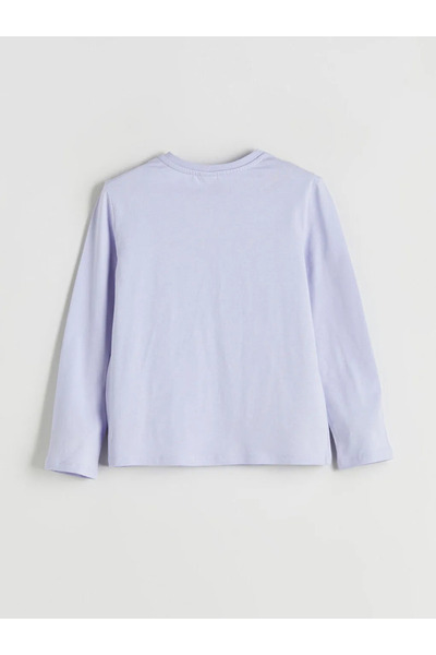 LC Waikiki طاقم الرقبة تي شيرت الفتاة