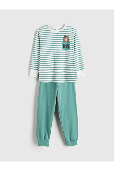 LC Waikiki Crew Neck Boy's Pajama Set