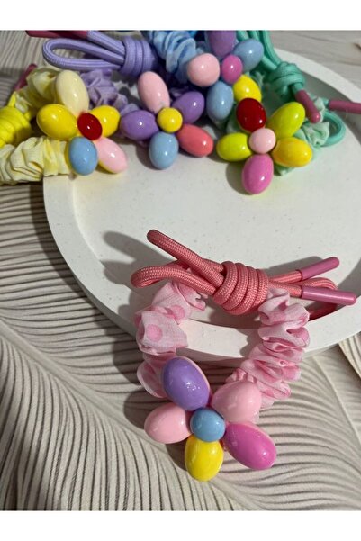 EyER Shoping Cataramă de legare cu margarete colorate de calitate VIP roz