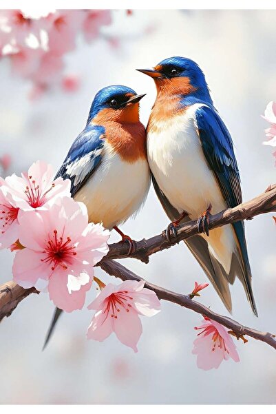 Dialands Mozaik لوحة فسيفساء ماسية من دايلاندز مقاس 50×71 سم T126 بتصميم زهور...