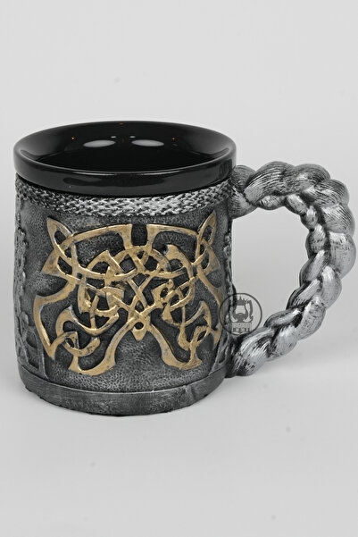 Kingdom of 3D Viking Helmeted Warrior Mug, Gift 3D Design Mug