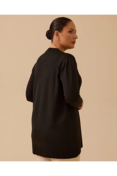 SEÇİL New Women Plus Size Patterned Basic Knitwear Tunic 10002521714008