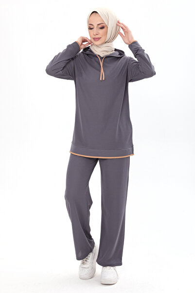 TOFİSA Tunic Trousers Smoked - 27390-Fume