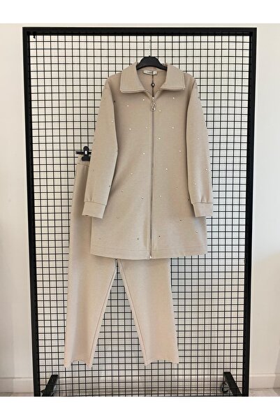 Armine TREND Pearl Detailed Trouser Suit-25Kt685