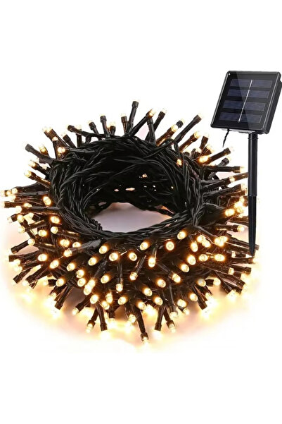 Promagg Solar light installation 50 m with 500 LEDs for outdoor and indoor decoration