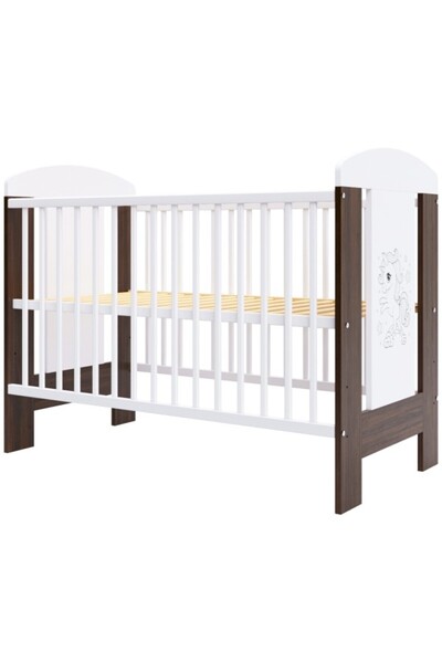 Hubners Patut copii din lemn Calisto Unicorn 120x60 cm maro