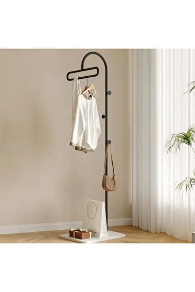 HXDream Modern freestanding coat rack, Stylish & durable for bedroom, living room, office 40X25X175CM