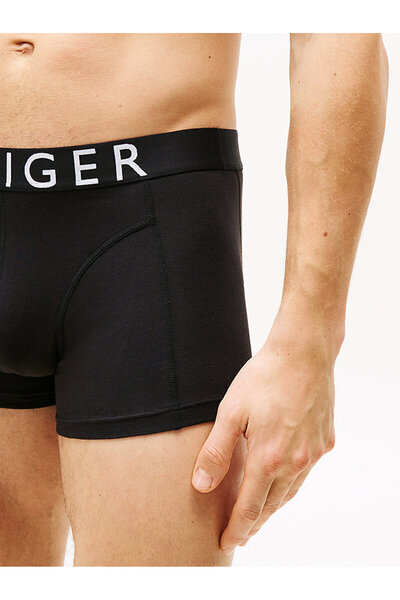 Tommy Hilfiger Erkek Siyah 3'lü Boxer Paketi