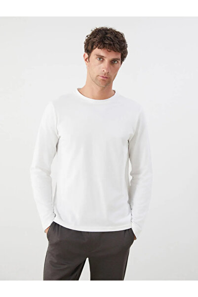 LC Waikiki Ανδρικό μακρυμάνικο μπλουζάκι με λαιμόκοψη