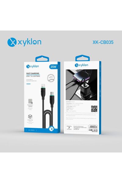 Zen Store كابل Xyklon USB-C إلى Lightning PD (XK-CB035)