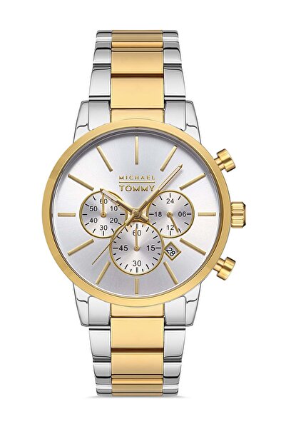 MICHAEL TOMMY ساعة يد رجالية MT-20239G-CSB53