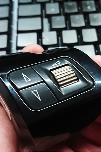 Genel Markalar Opel Astra H Direksiyon Kumandası Kaydırmalı Ses Düğmesi - 1 Adet