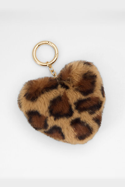 Aldo Fuzzyheart - Women's Coffee Keychain