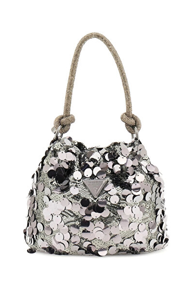 Guess Holiday Women's Gray Handbag Hwem9538750-Pew