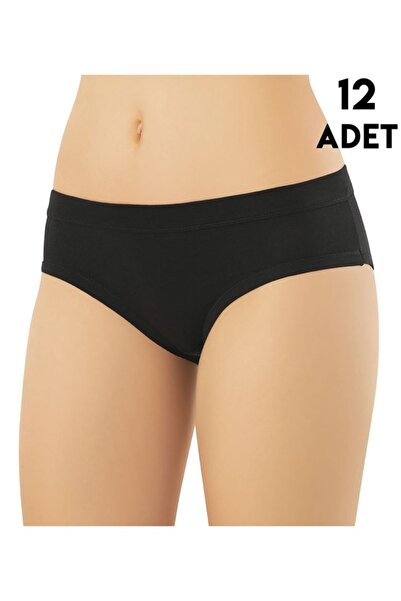 KOTA 5105 بيكيني واسع تفاصيل أسطوانية مقاسات (M-L-XL) 12 قطعة