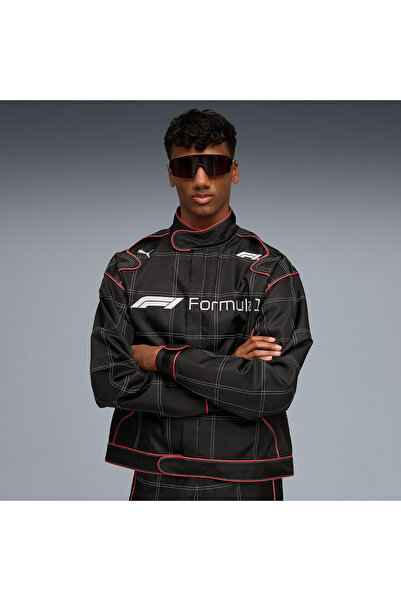 Puma F1 Lifestyle Racing Erkek Siyah Ceket