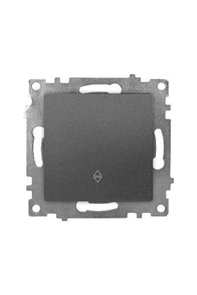 Klaus 10 Bucati, Intrerupator Simplu Fara Rama Antracit Simplu Weavien, KE017...